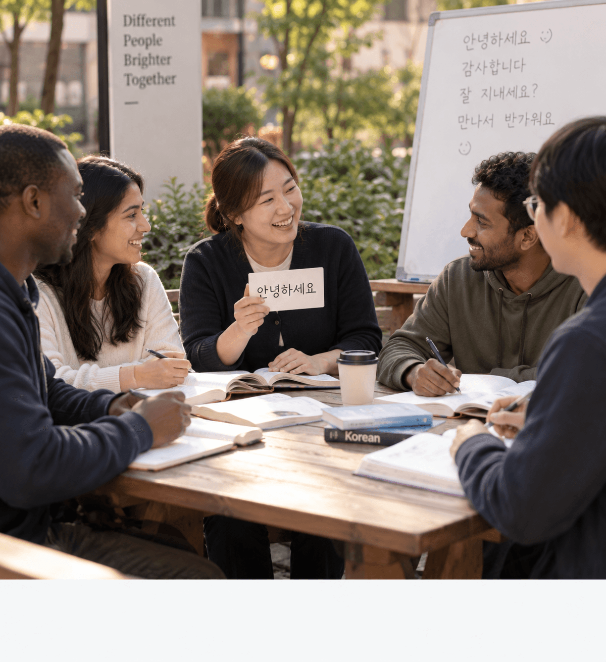 Korean language class in Ansan